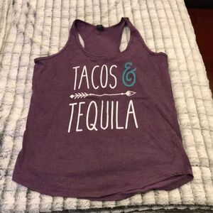Cute tacos & tequila tank